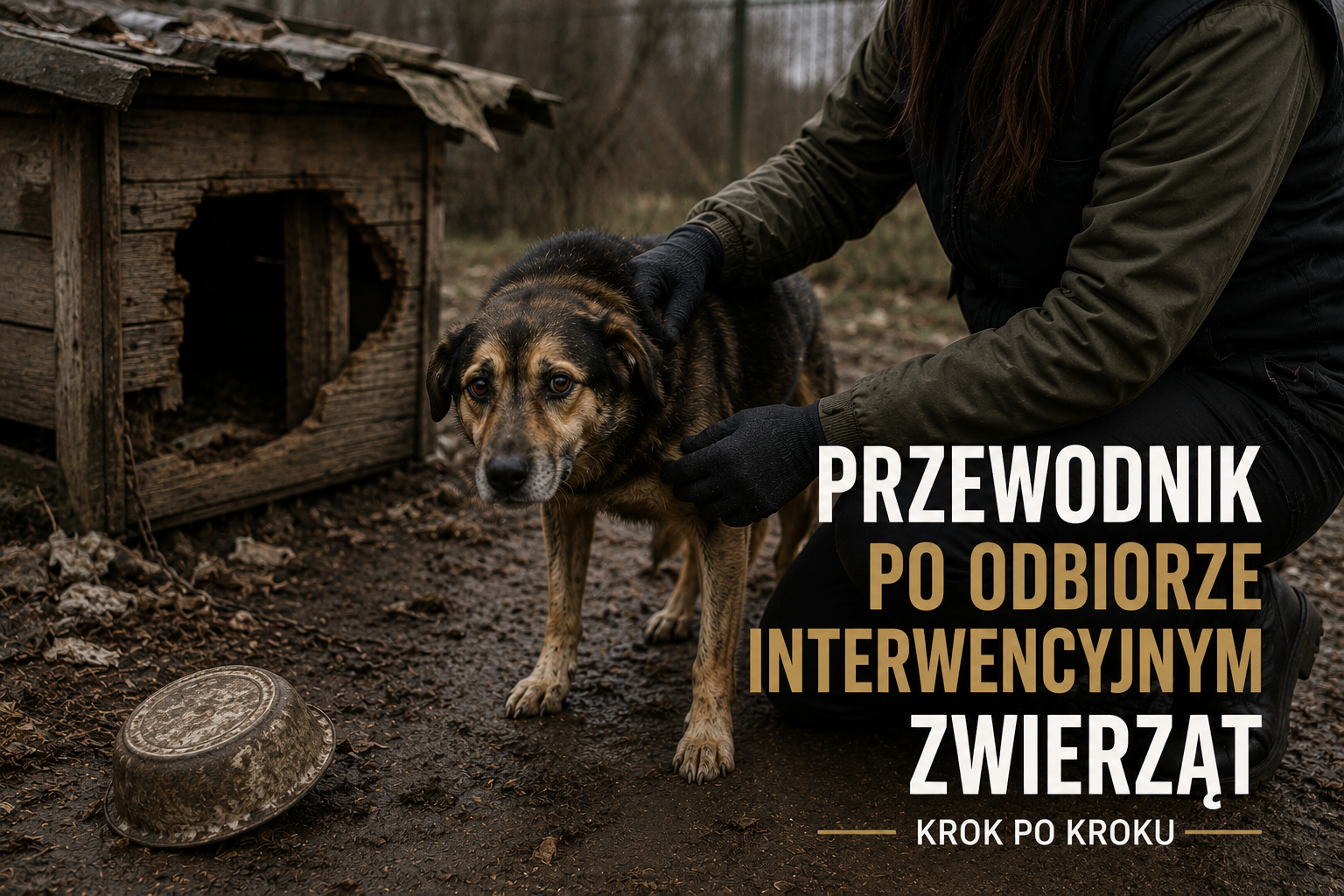 Odbiór interwencyjny zwierząt – praktyczny przewodnik